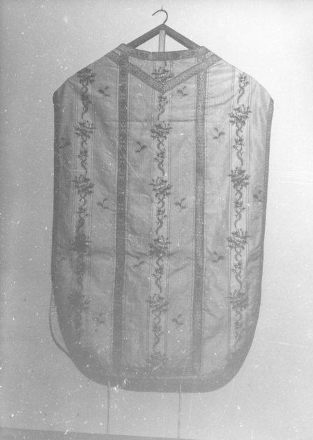 paramento liturgico - in terzo - manifattura italiana (ultimo quarto sec. XVIII)