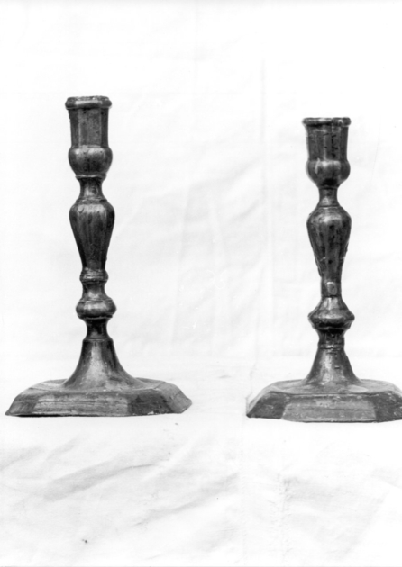 candeliere, serie - bottega toscana (sec. XVIII)