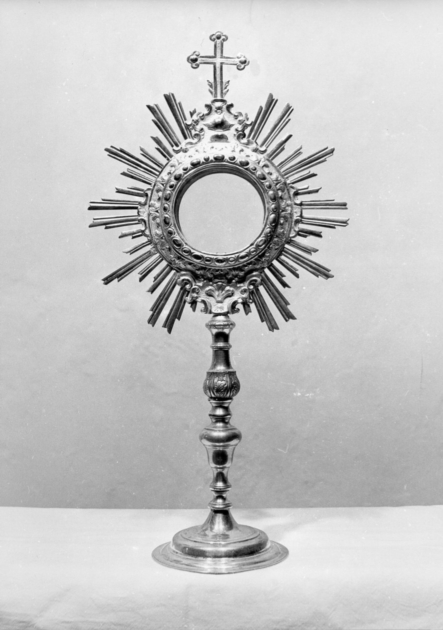 ostensorio - bottega italiana (sec. XVIII)