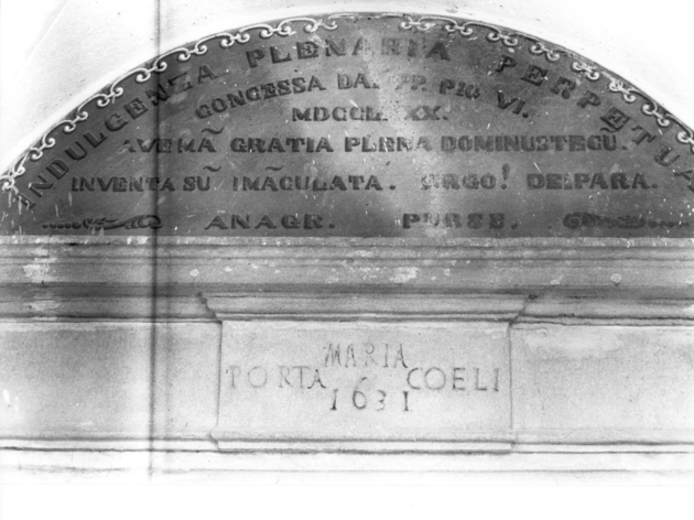 lunetta - bottega apuo-versiliese (sec. XVIII)