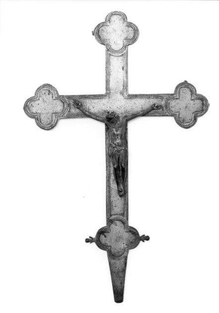 croce processionale - bottega toscana (sec. XVII)