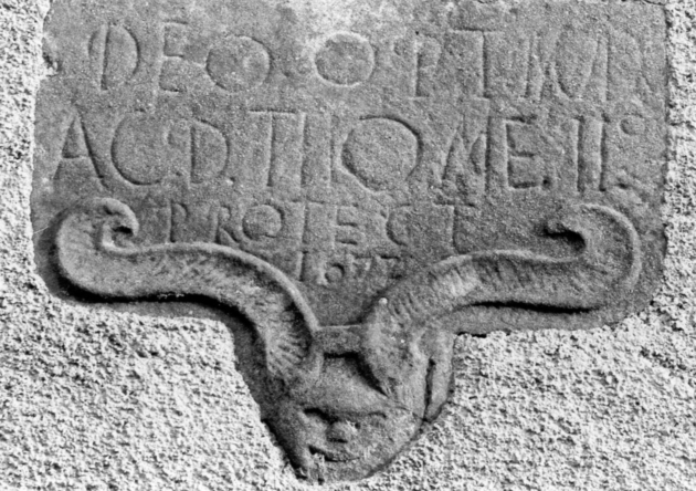 lapide - bottega toscana (sec. XVII)