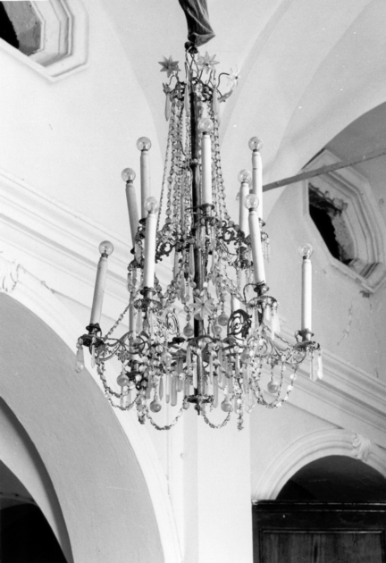 lampadario, serie - bottega veneziana (?) (sec. XVIII)