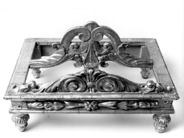 leggio - bottega toscana (fine/inizio secc. XVIII/ XIX)