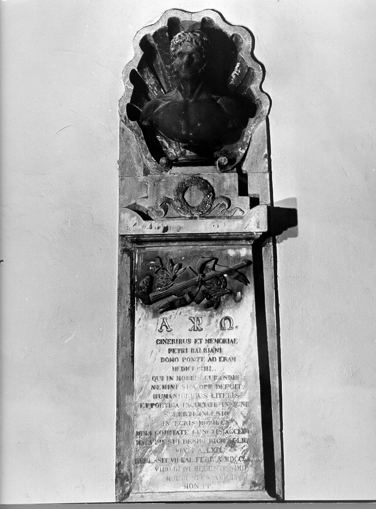 lapide - ambito toscano (sec. XIX)