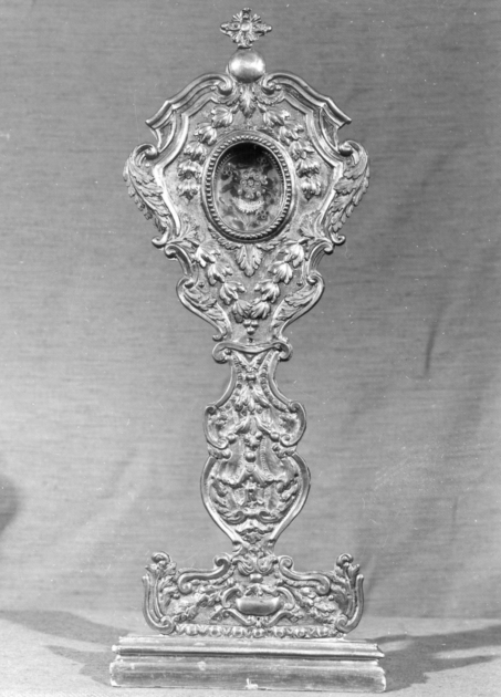 reliquiario - a ostensorio - bottega toscana (prima metà sec. XVIII)
