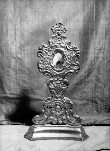 reliquiario - bottega italiana (sec. XVII)