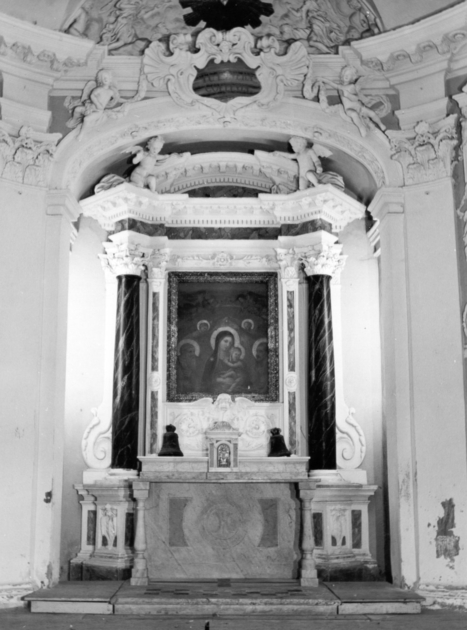 altare maggiore - bottega lucchese (sec. XVIII)