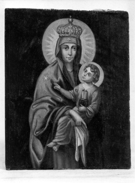 Madonna di Santa Maria Maggiore, Madonna con Bambino (dipinto) - ambito lucchese (sec. XIX)
