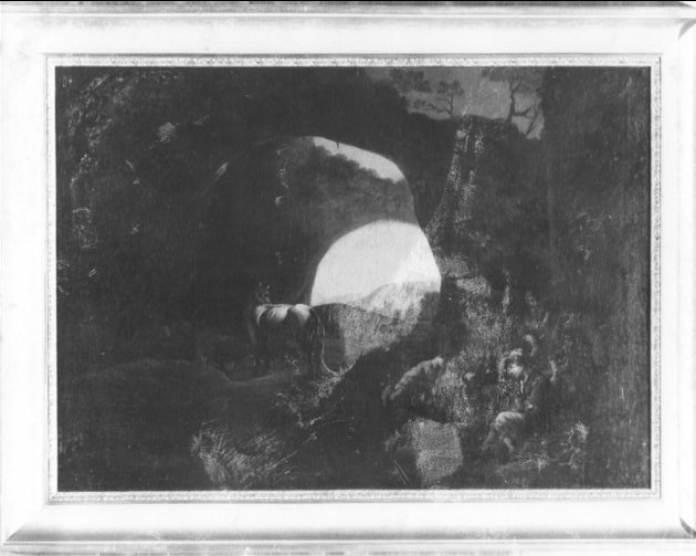 ZINGARATA (dipinto) di Van Laer Pieter Jacobsz detto Bamboccio (sec. XVII)