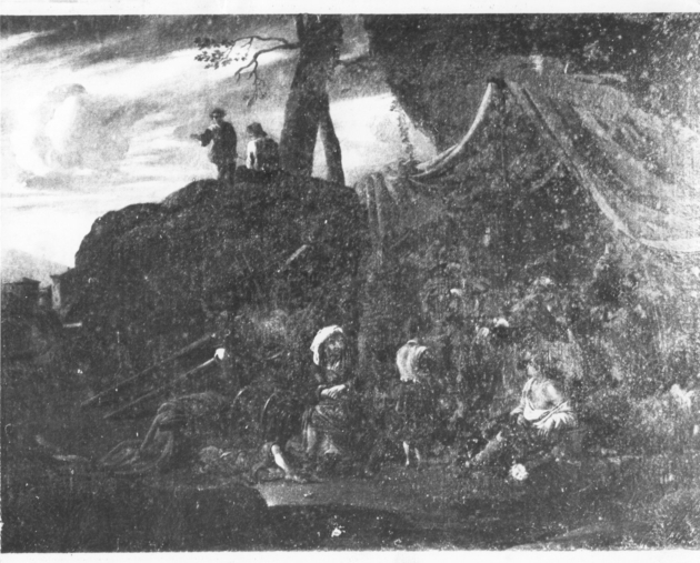 ZINGARATA (dipinto) di Van Laer Pieter Jacobsz detto Bamboccio (prima metà sec. XVII)