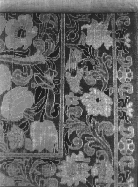 tappeto - manifattura siciliana (prima metà sec. XVII)