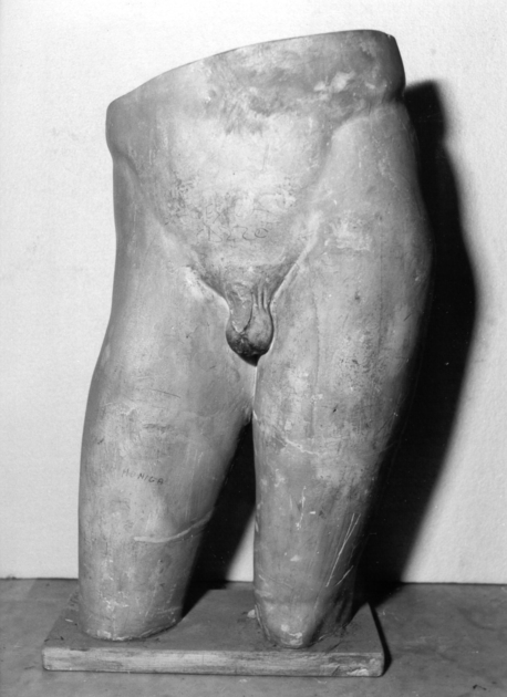 figura maschile nuda (scultura) - ambito italiano (prima metà sec. XX)