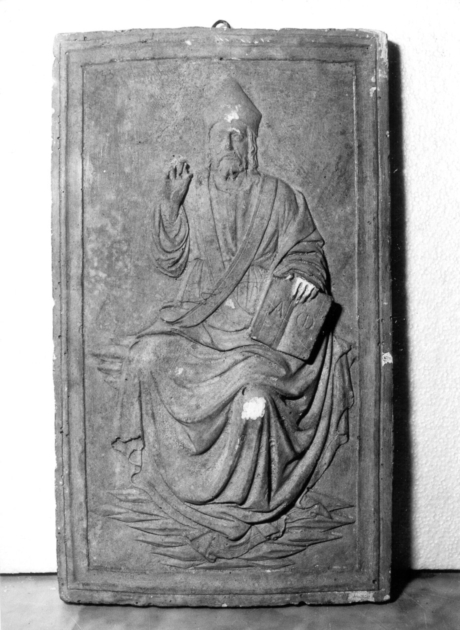 DIO PADRE BENEDICENTE (rilievo) - ambito toscano (prima metà sec. XX)