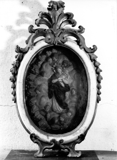 MADONNA ASSUNTA (placchetta) - ambito toscano (prima metà sec. XIX)