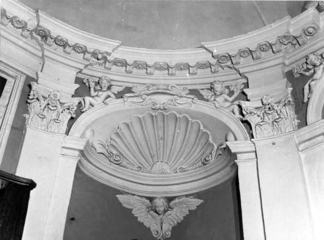 decorazione plastica, elemento d'insieme - bottega toscana (sec. XVIII)