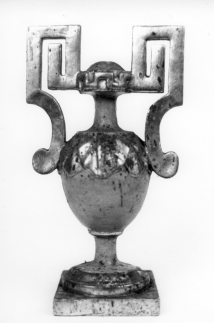 vaso d'altare, serie - bottega pontremolese (inizio sec. XIX)
