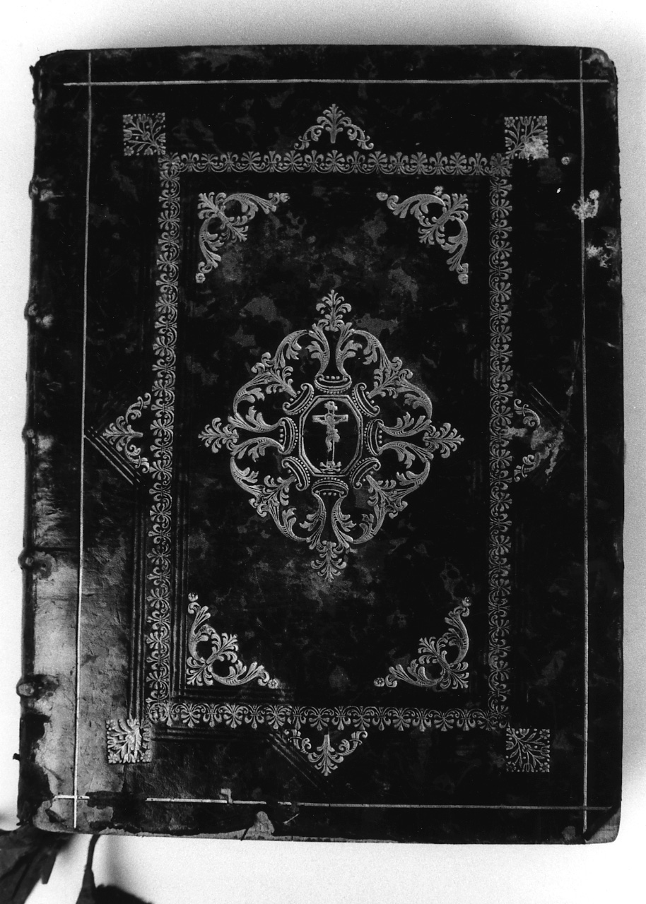 coperta di libro liturgico, opera isolata - bottega veneziana (terzo quarto sec. XVIII)