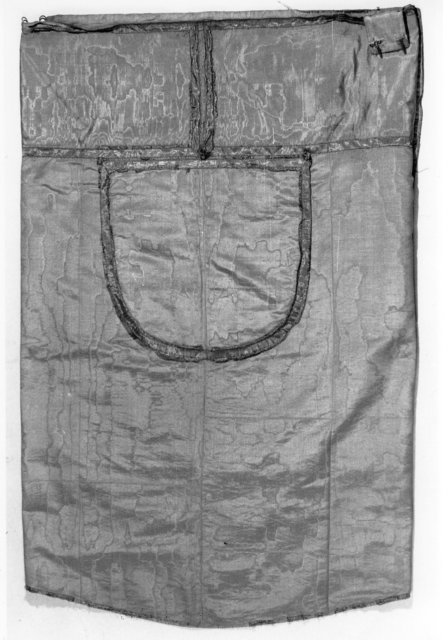 piviale, opera isolata - manifattura italiana (fine sec. XVIII)