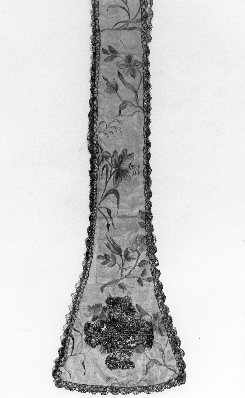 stola, opera isolata - manifattura italiana (prima metà sec. XIX)