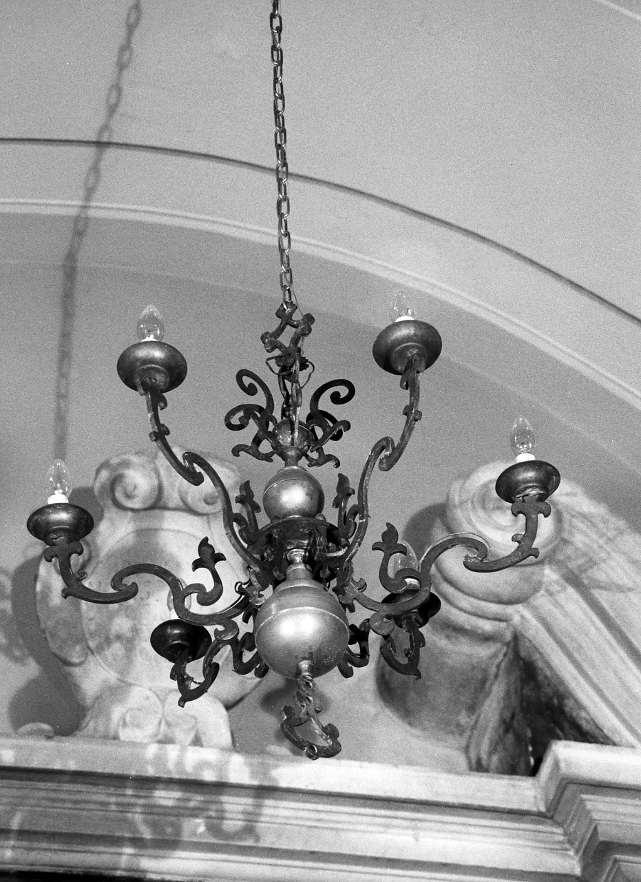 lampadario - a bracci - bottega italiana (sec. XX)