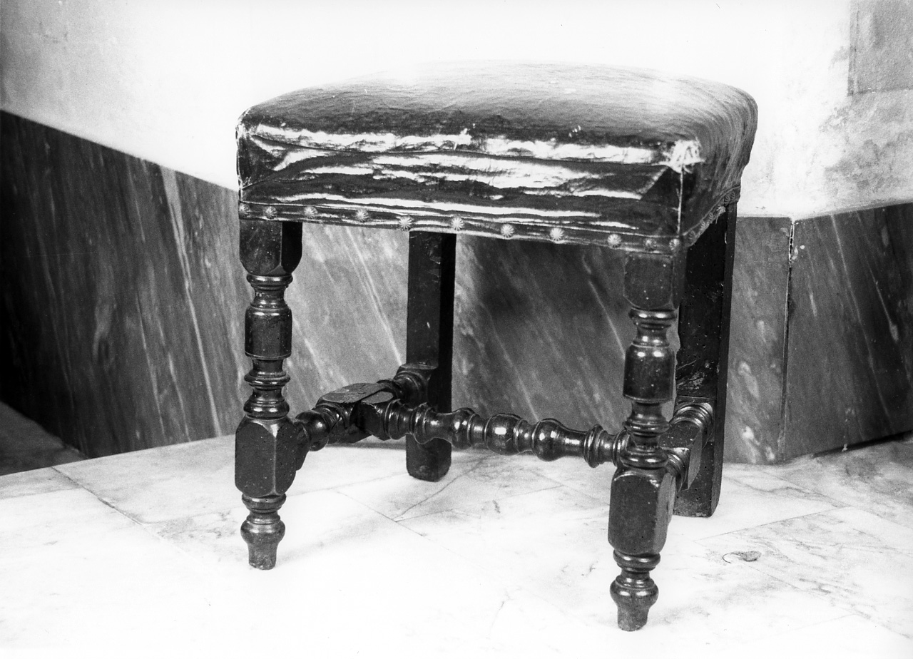 sgabello, serie - bottega italiana (sec. XIX)