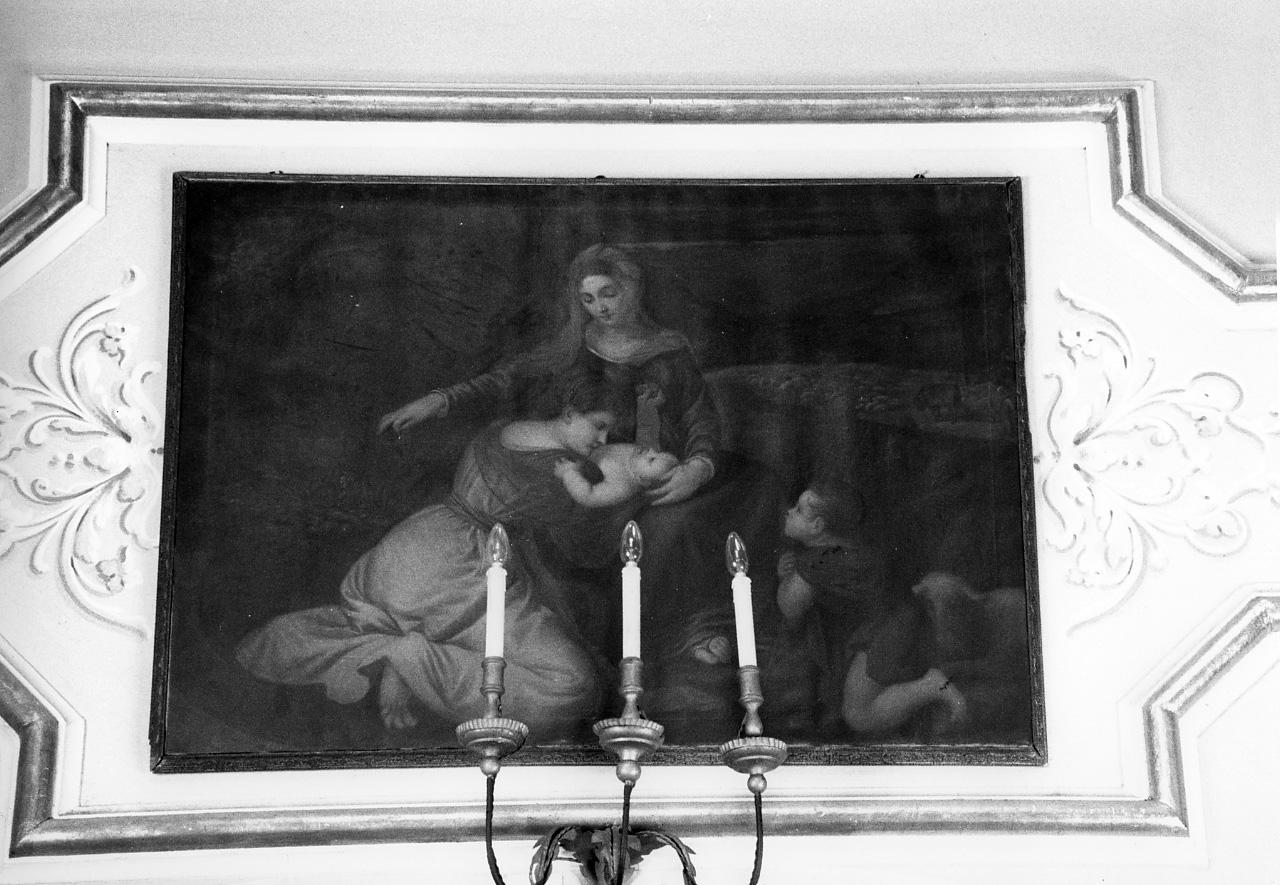 Madonna con Bambino e Santi (dipinto, opera isolata) - ambito toscano (sec. XVII)