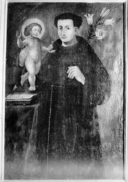 Sant'Antonio da Padova (dipinto) - ambito italiano (sec. XIX)