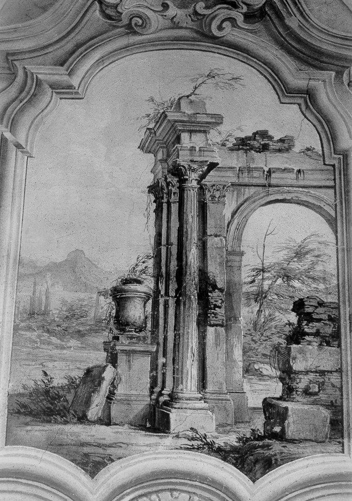 paesaggio fantastico (dipinto, complesso decorativo) di Natali Giovan Battista (sec. XVIII)