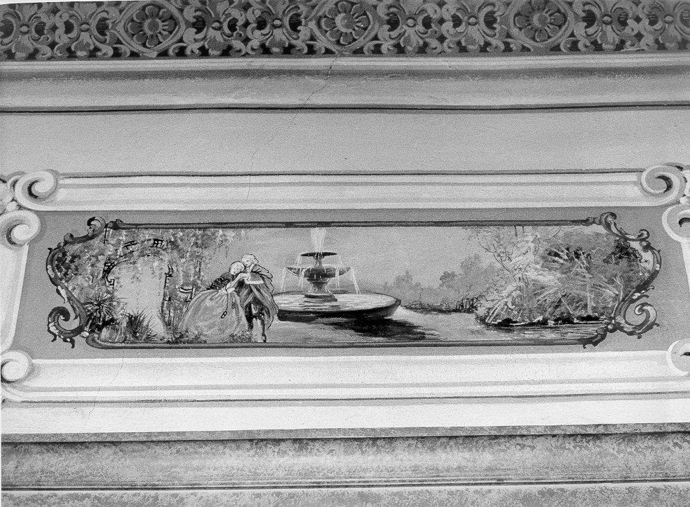 motivi decorativi (dipinto, complesso decorativo) - ambito italiano (seconda metà sec. XIX)