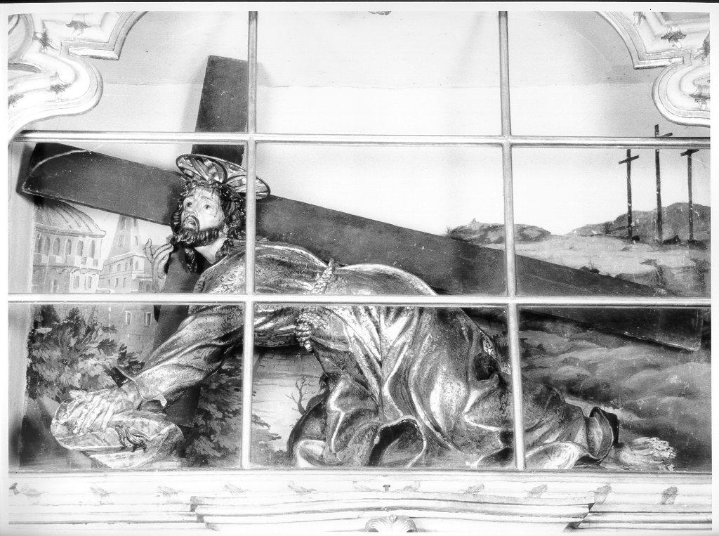 Cristo sul monte Calvario (statua, opera isolata) di Setti Giovanni detto Romano da Piacenza (sec. XVII)