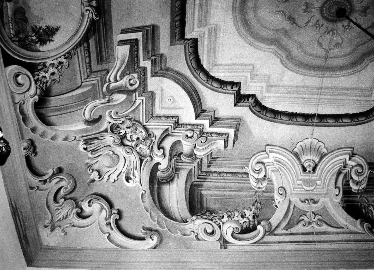 motivi decorativi geometrici e vegetali (dipinto, complesso decorativo) di Contestabili Antonio (sec. XVIII)