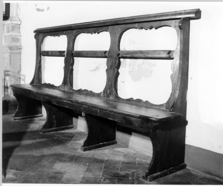 panca - bottega toscana (metà sec. XIX)