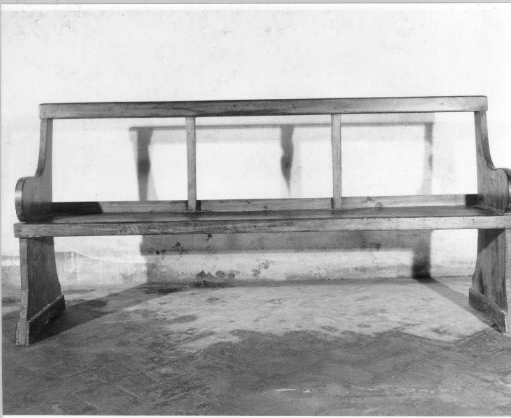 panca - bottega toscana (metà sec. XVIII)