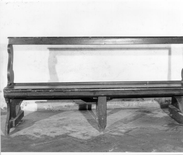 panca, serie - bottega toscana (metà sec. XVIII)