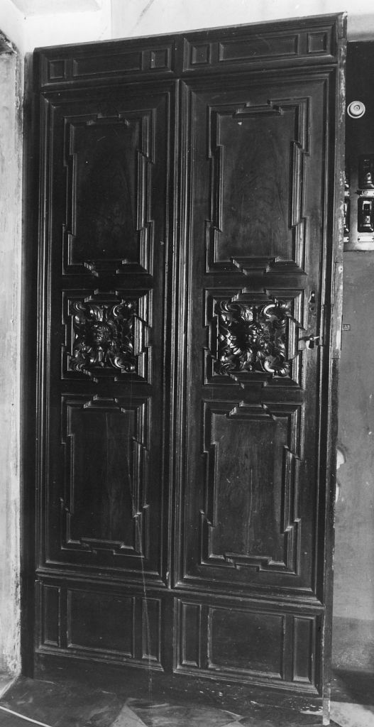 porta, coppia - bottega toscana (fine sec. XVII)