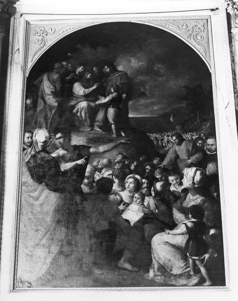 La moltiplicazione dei pani (dipinto) di Buti Lodovico (sec. XVI)