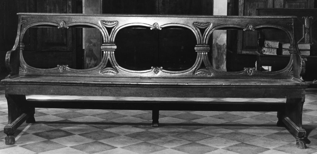 panca, serie - bottega italiana (seconda metà sec. XVIII)