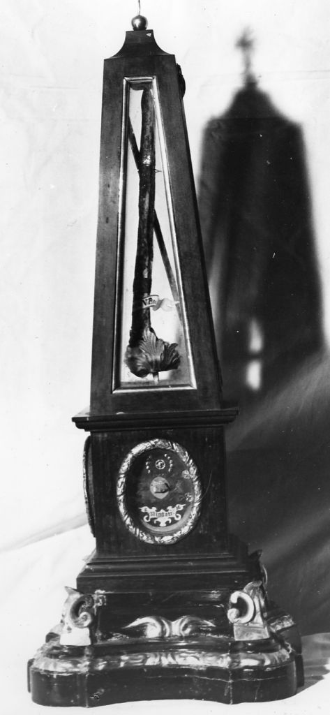 reliquiario, coppia - bottega italiana (fine sec. XVIII)