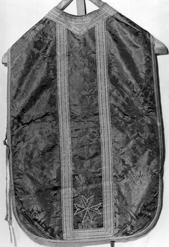 paramento liturgico - manifattura italiana (metà sec. XVIII)