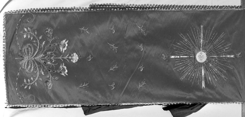 velo omerale - manifattura italiana (sec. XIX)