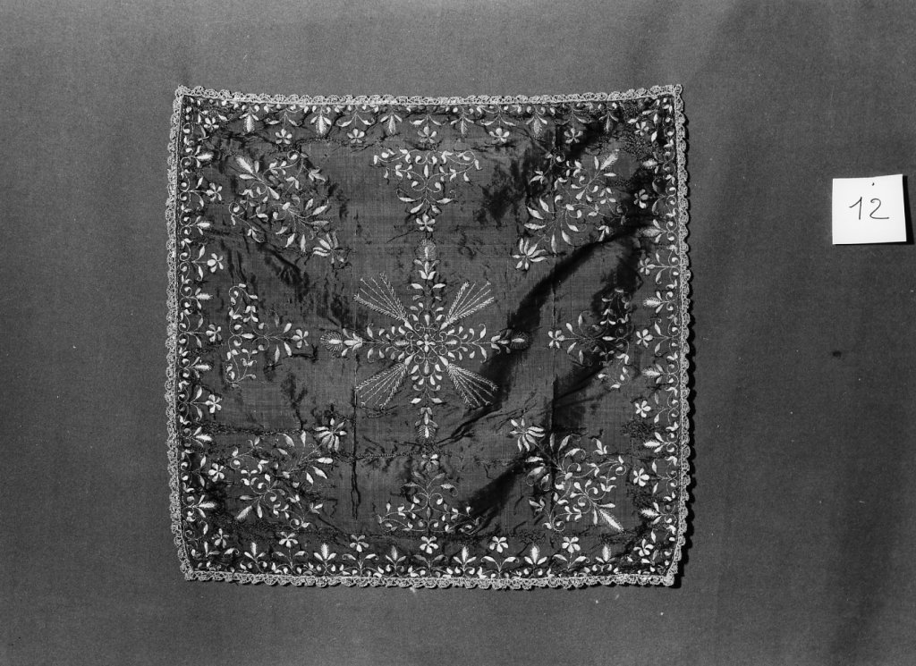 velo di calice - manifattura toscana (sec. XVIII)