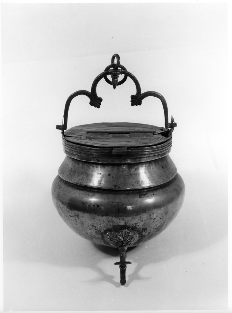 lavabo - bottega italiana (sec. XVII, sec. XVIII)