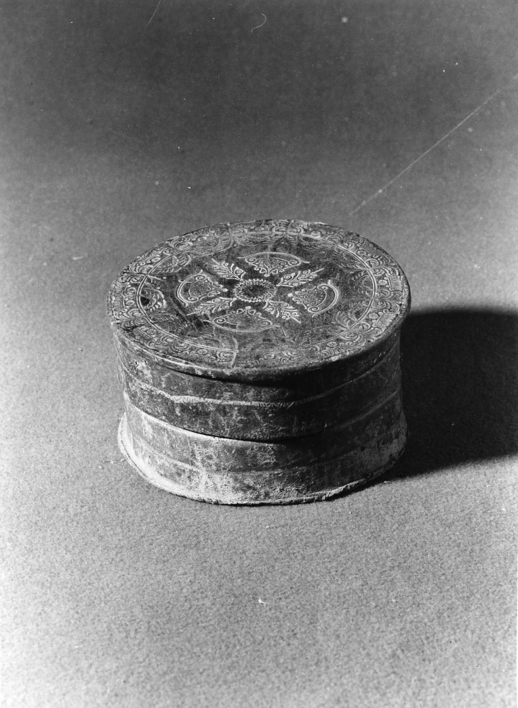 scatola per ostie - ambito toscano (sec. XVII)