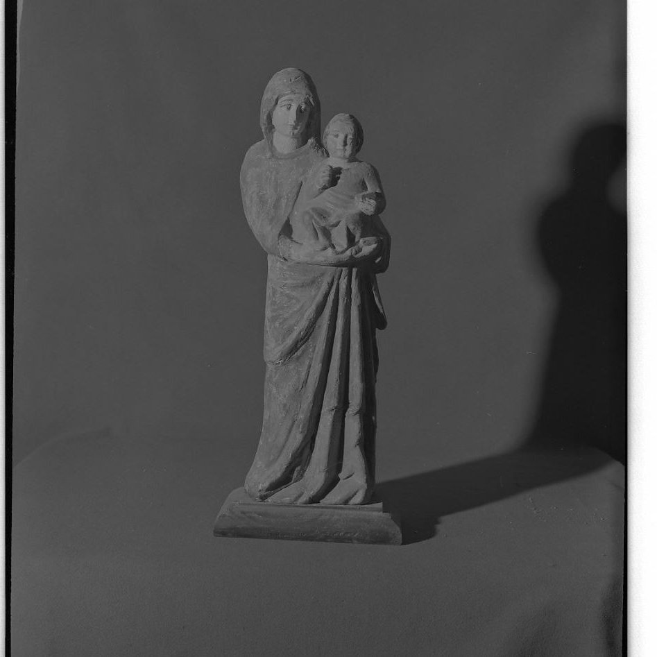 Madonna con Bambino (statuetta) - bottega toscana (sec. XIX)