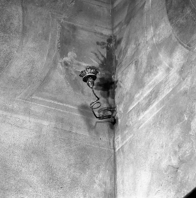 candeliere da parete, serie - bottega toscana (sec. XVIII)