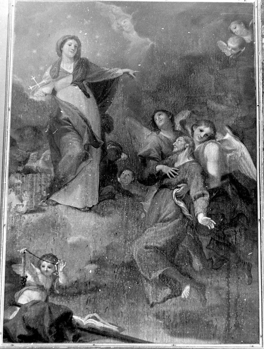 L'Immacolata appare a S.Ranieri (pala d'altare) di Tempesti Giovanni Battista (sec. XVIII)