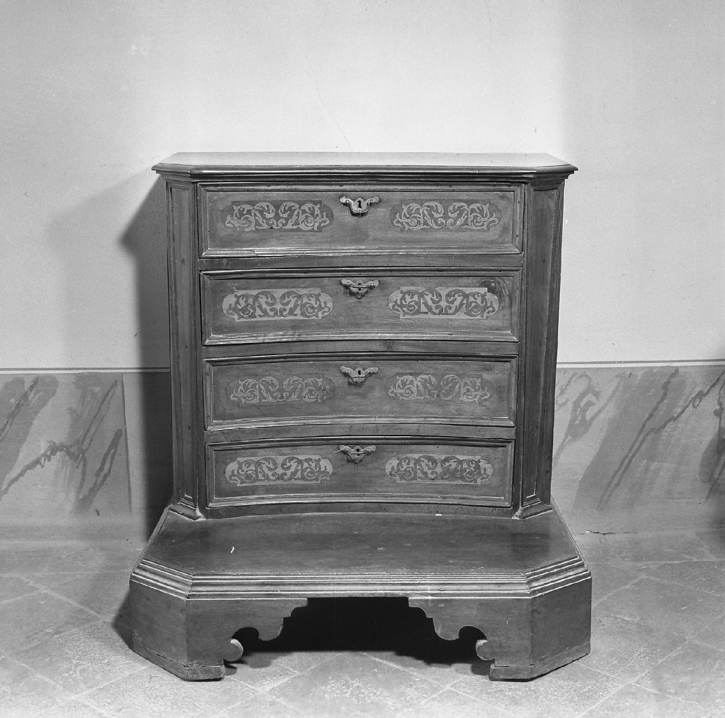 inginocchiatoio - bottega toscana (sec. XVIII)