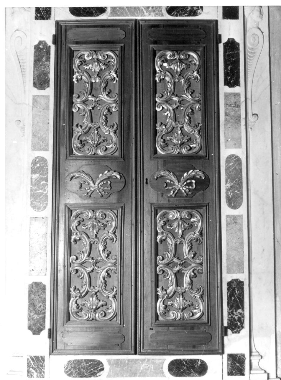 anta di armadio, coppia di Giacobbi Giuseppe (inizio sec. XVIII)