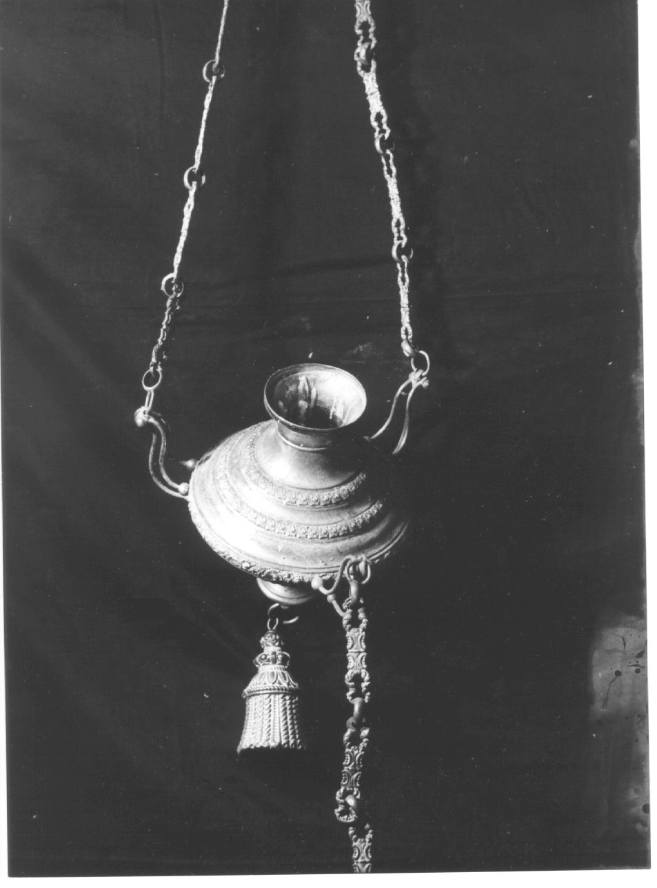 lampada pensile - bottega toscana (sec. XIX)